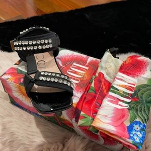 Black Gucci Runway limited edition sandal